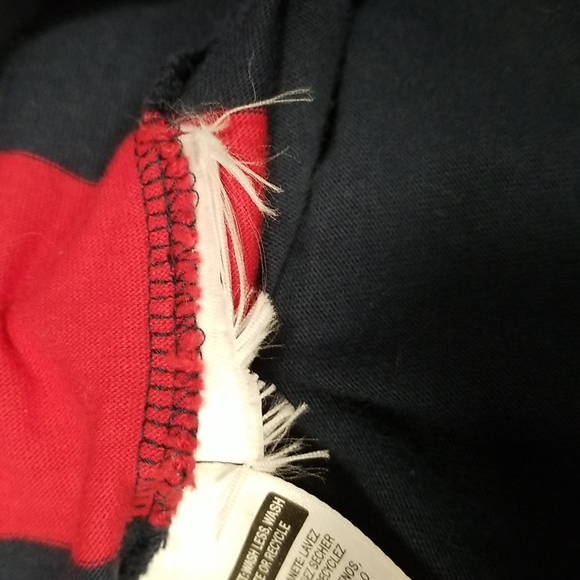 (L) Levi's Casual Stripes Comfy Lightweight Loungewear Loose Casual Color Block - Picture 5 of 11